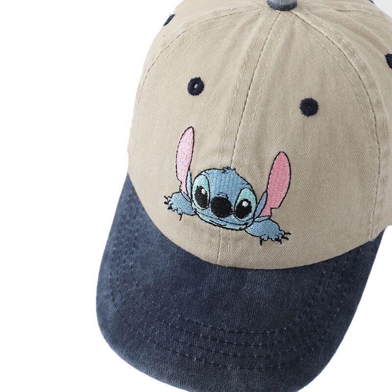(Pre Order)Kids Cartoon Embroidery Baseball Cap