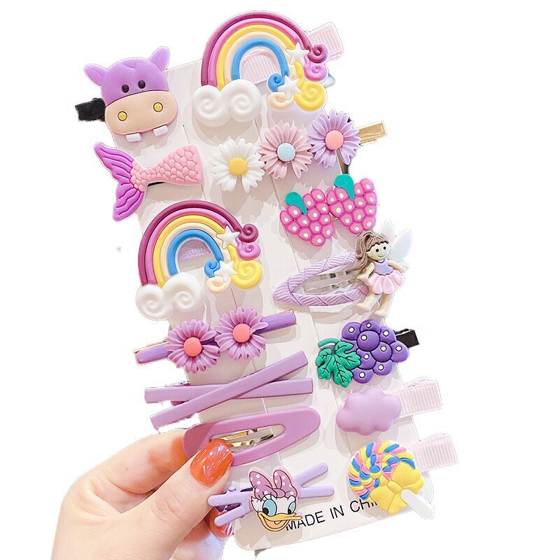 (Pre Order)Girls Cute Cartoon Hair Clip