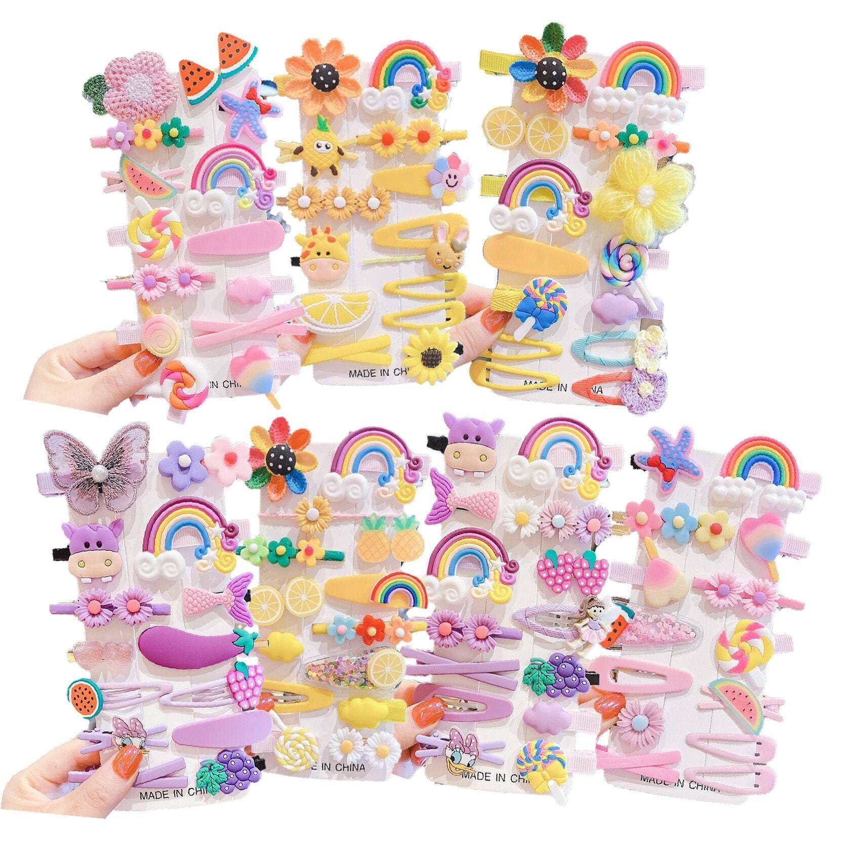 (Pre Order)Girls Cute Cartoon Hair Clip