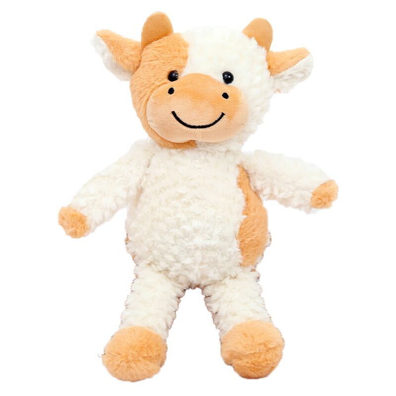 (Pre Order)Kids Standing and Sitting Cow Plush Toy