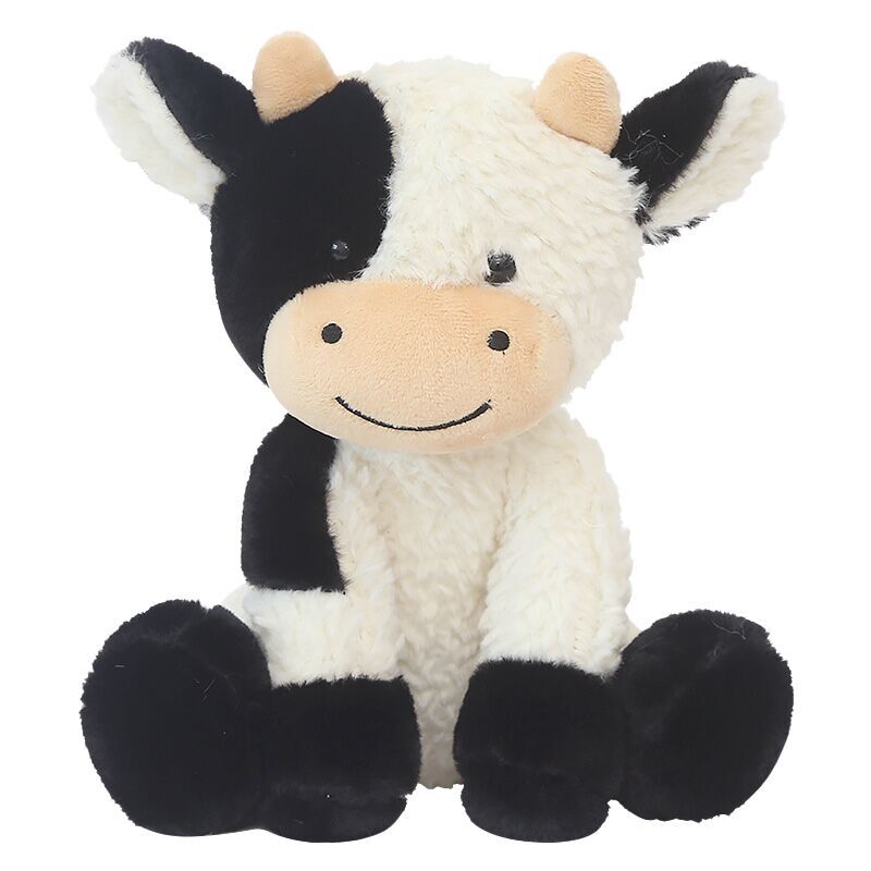 (Pre Order)Kids Standing and Sitting Cow Plush Toy