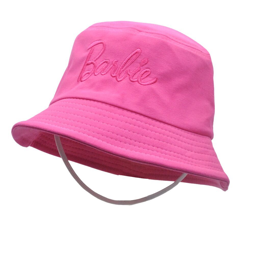 (Pre Order)Girls Cute Embroidery Fisherman Hat-Multicolor