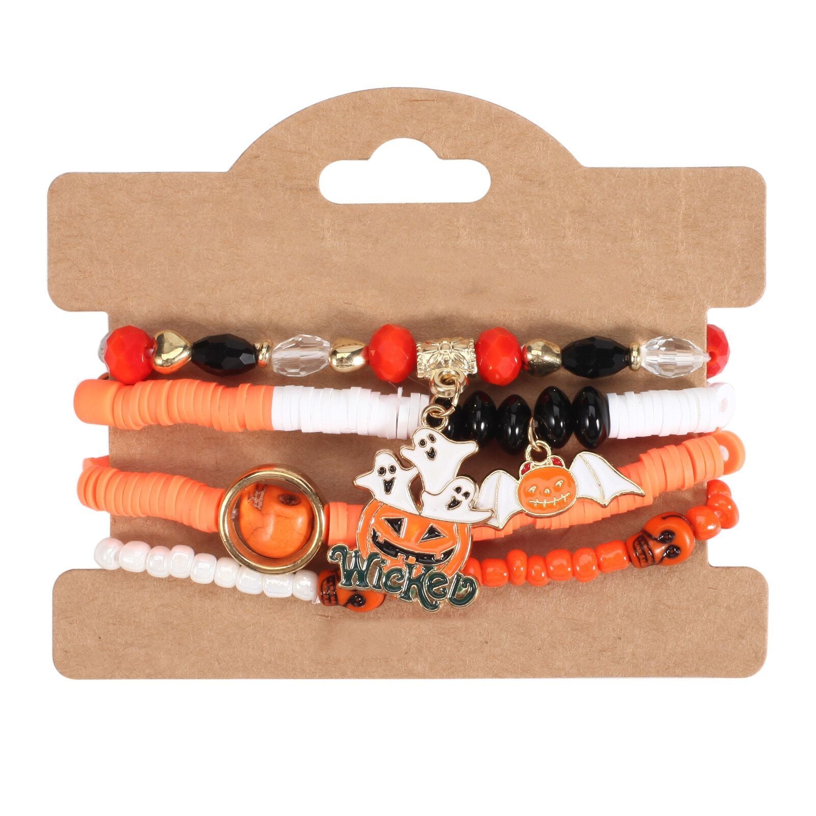 (Pre Order)Halloween Beaded Bracelet