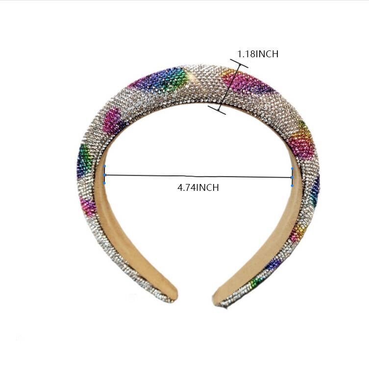 (Pre Order)Colored Diamond Headband