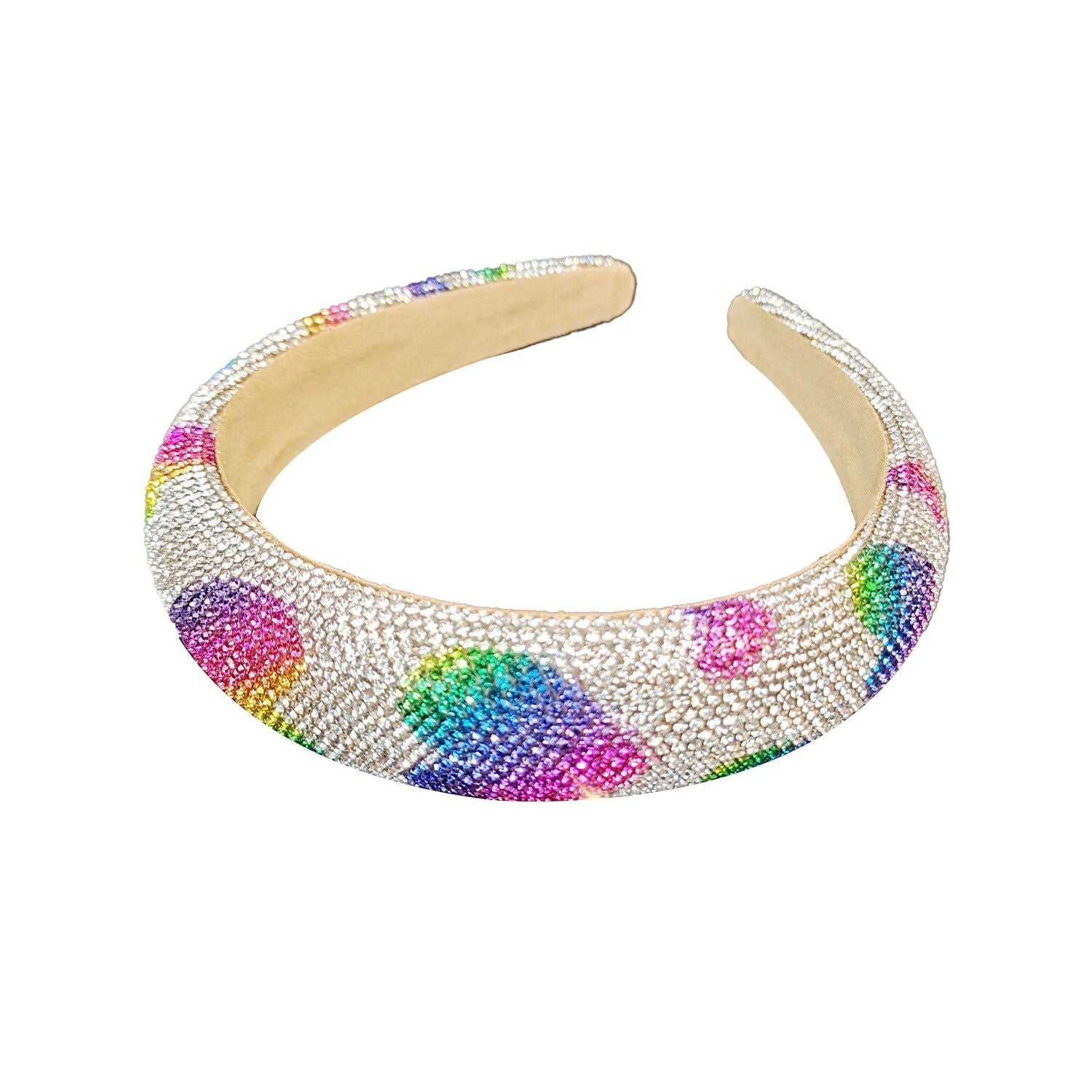 (Pre Order)Colored Diamond Headband
