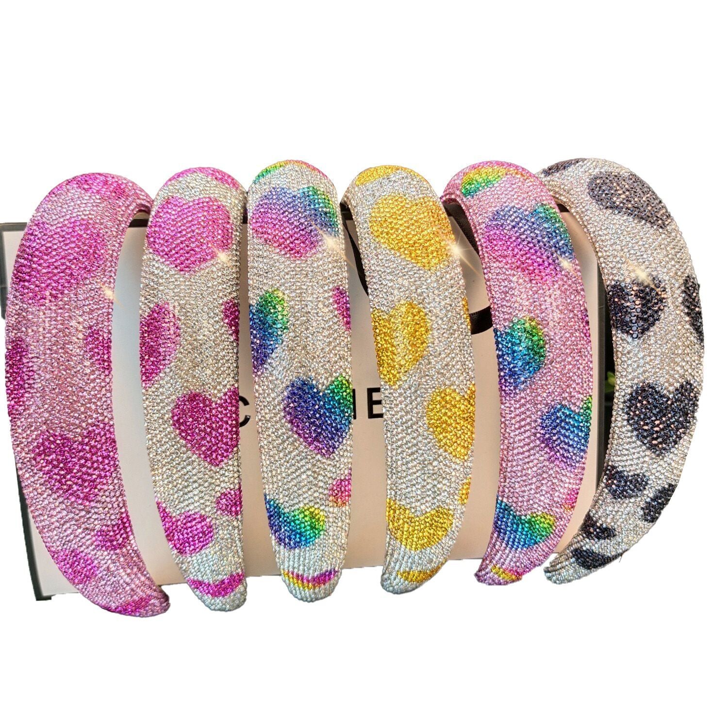 (Pre Order)Colored Diamond Headband