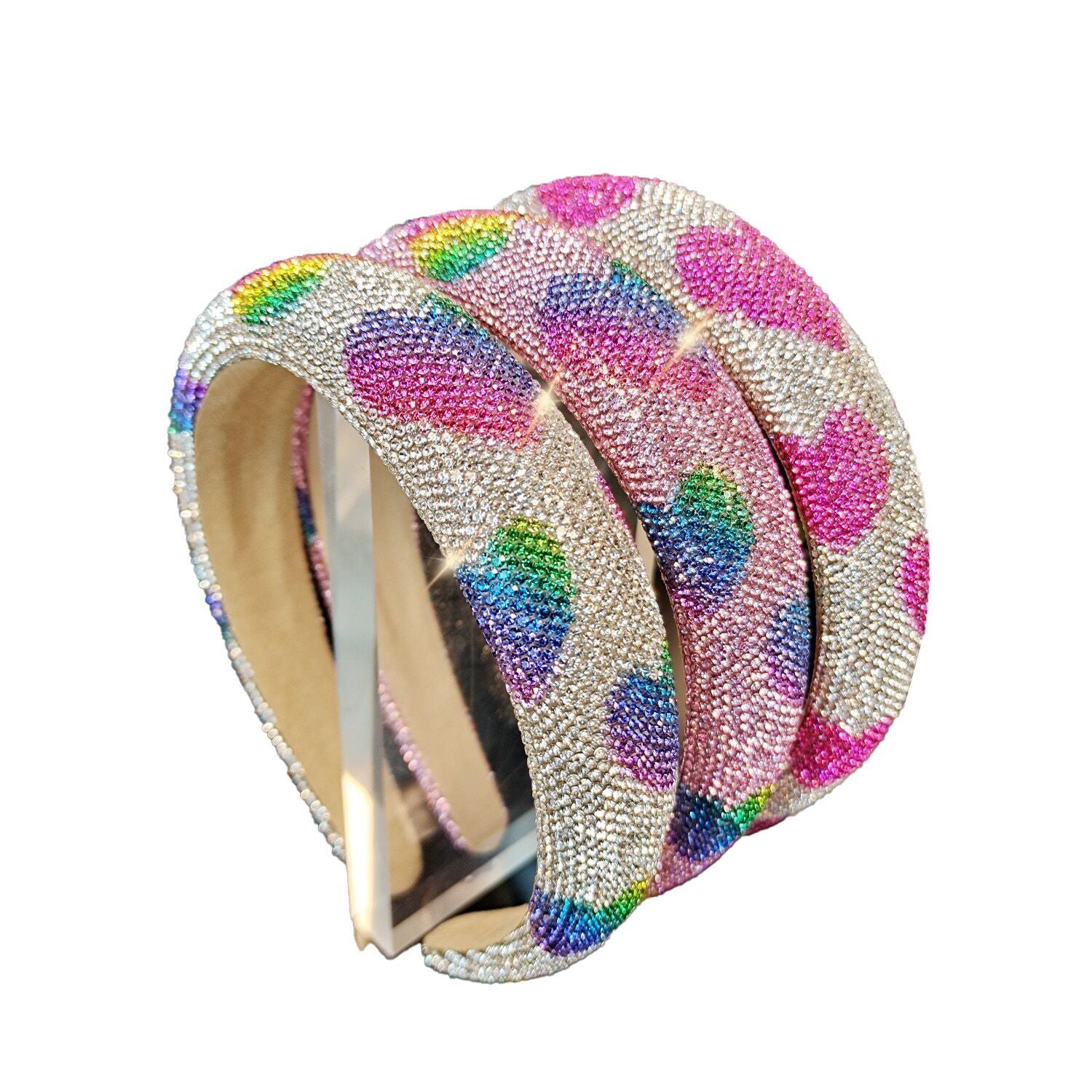 (Pre Order)Colored Diamond Headband