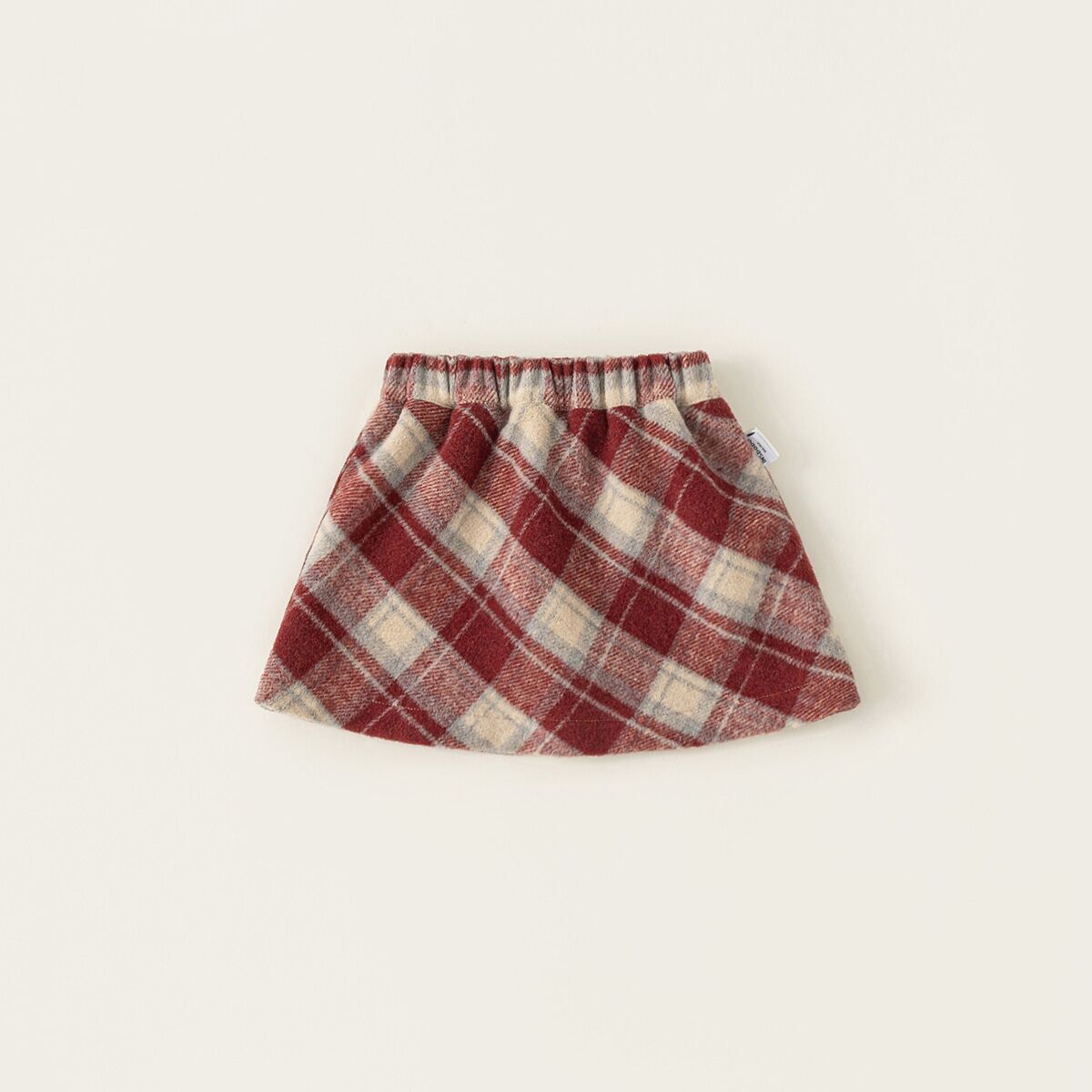 (Pre Order)Girls Bow Sweater Cardigan and Plaid Skirt