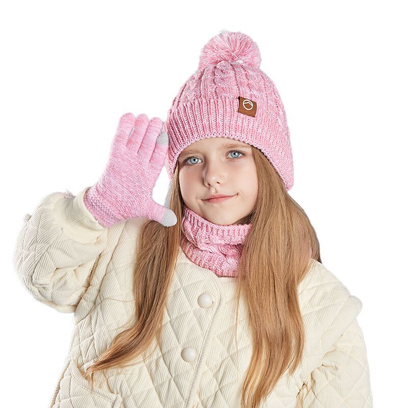(Pre Order)Kids Hats, Bibs and Gloves 3 pieces