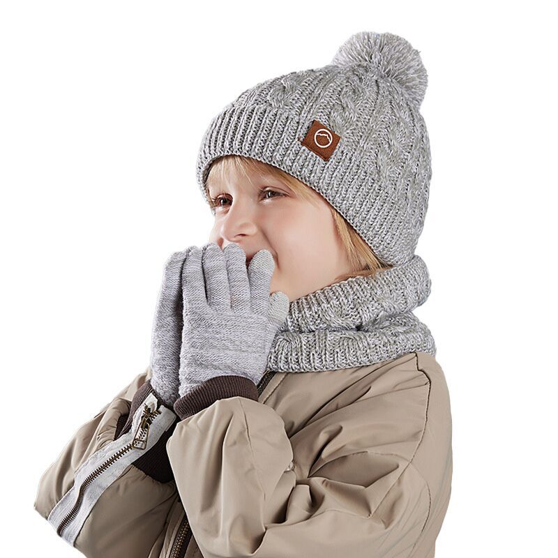 (Pre Order)Kids Hats, Bibs and Gloves 3 pieces