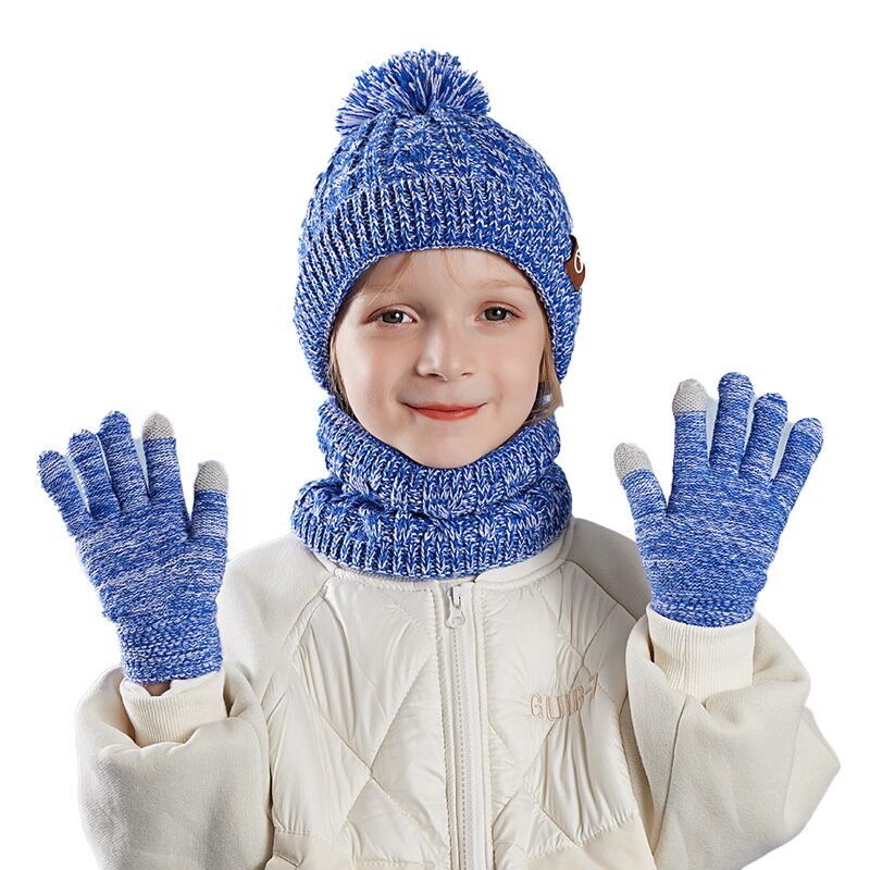 (Pre Order)Kids Hats, Bibs and Gloves 3 pieces