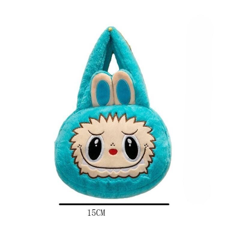 (Pre Order)Kids Cute Cartoon Plush Handbag