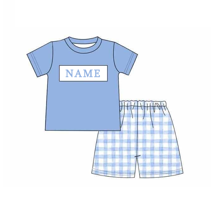 (Pre Order)Sibling Spring and Summer Embroidery Smocked Dress,Romper&Shorts Set