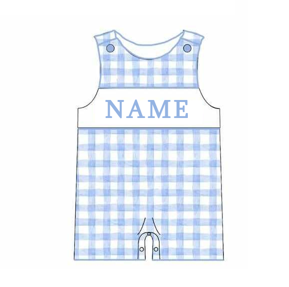 (Pre Order)Sibling Spring and Summer Embroidery Smocked Dress,Romper&Shorts Set
