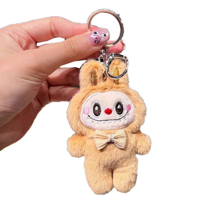 (Pre Order)Cute Plush Doll Keychain Pendant