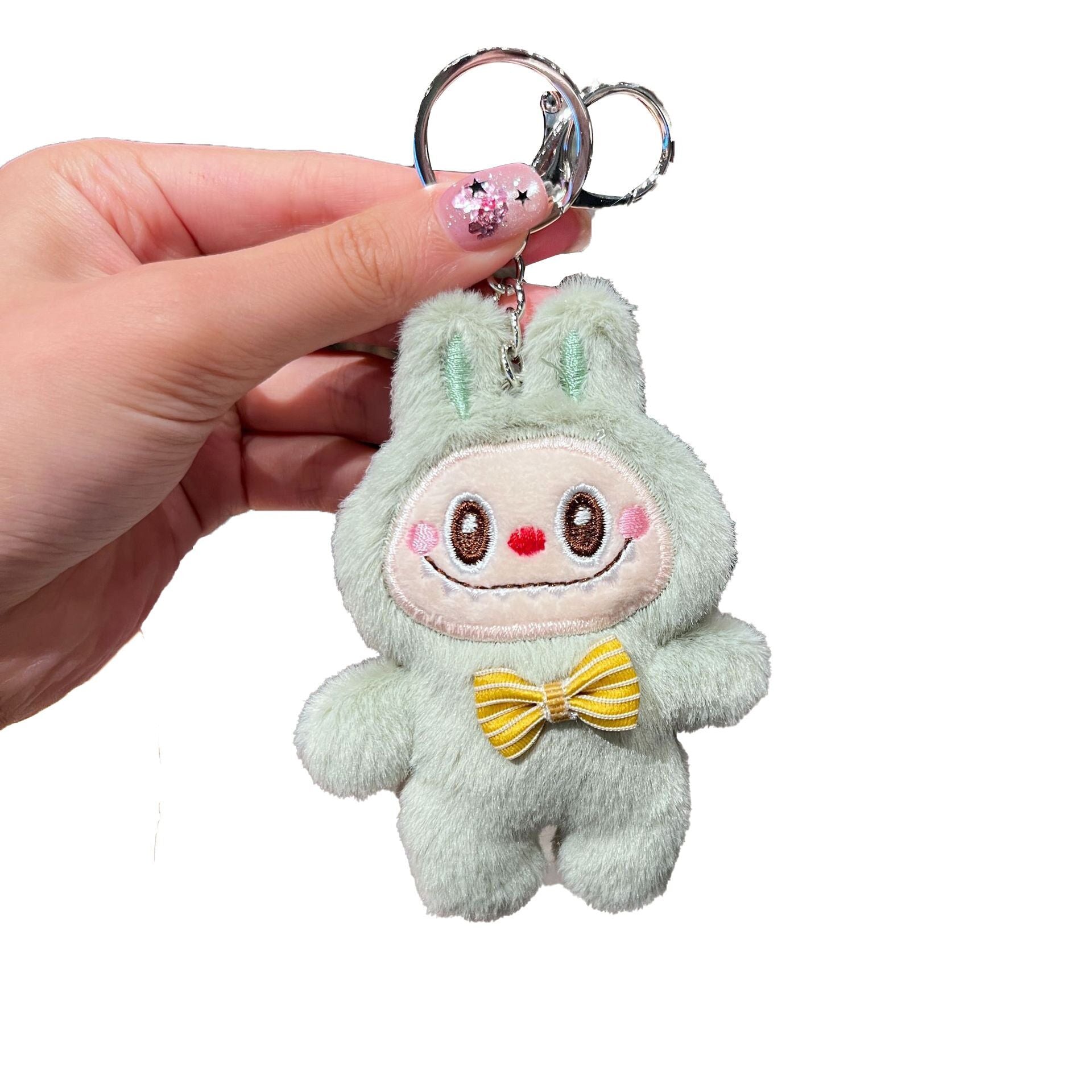 (Pre Order)Cute Plush Doll Keychain Pendant