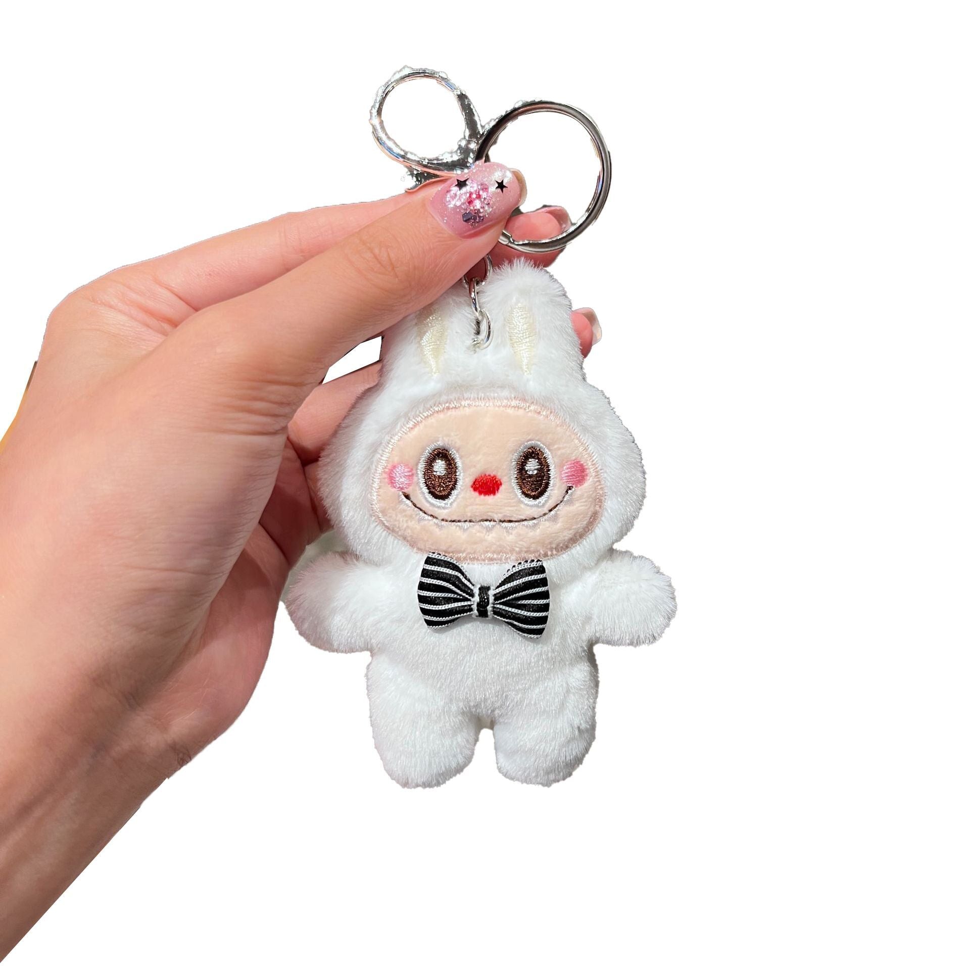 (Pre Order)Cute Plush Doll Keychain Pendant