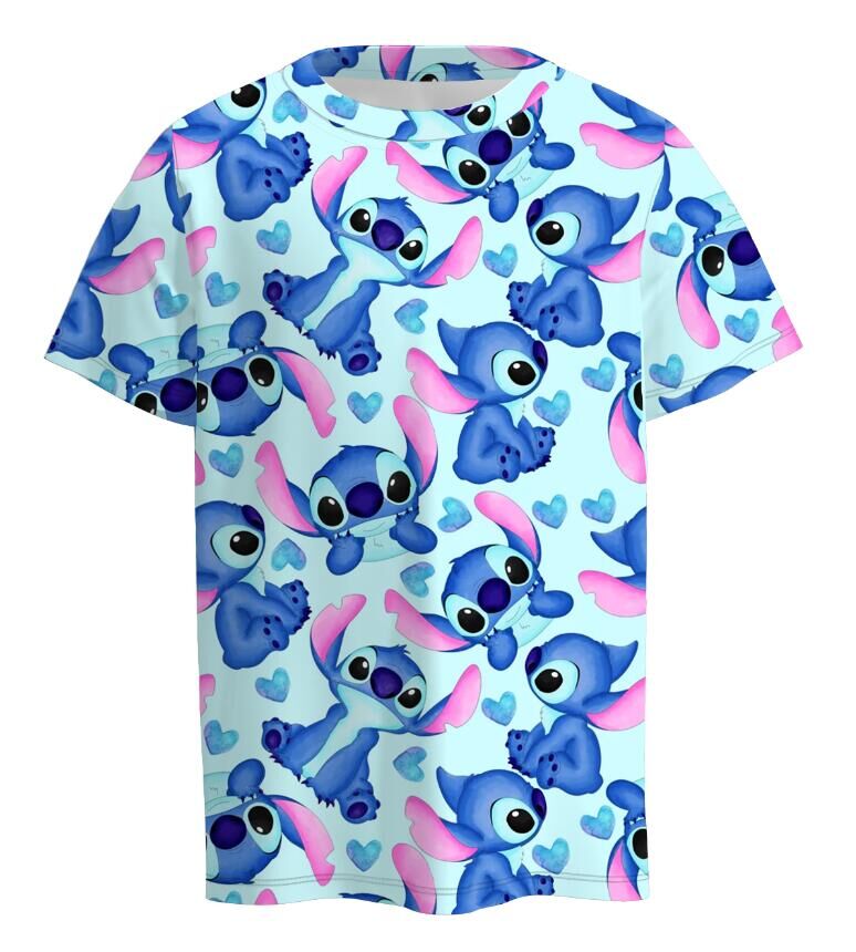 (Pre Order)Boys Summer Cartoon Print Top