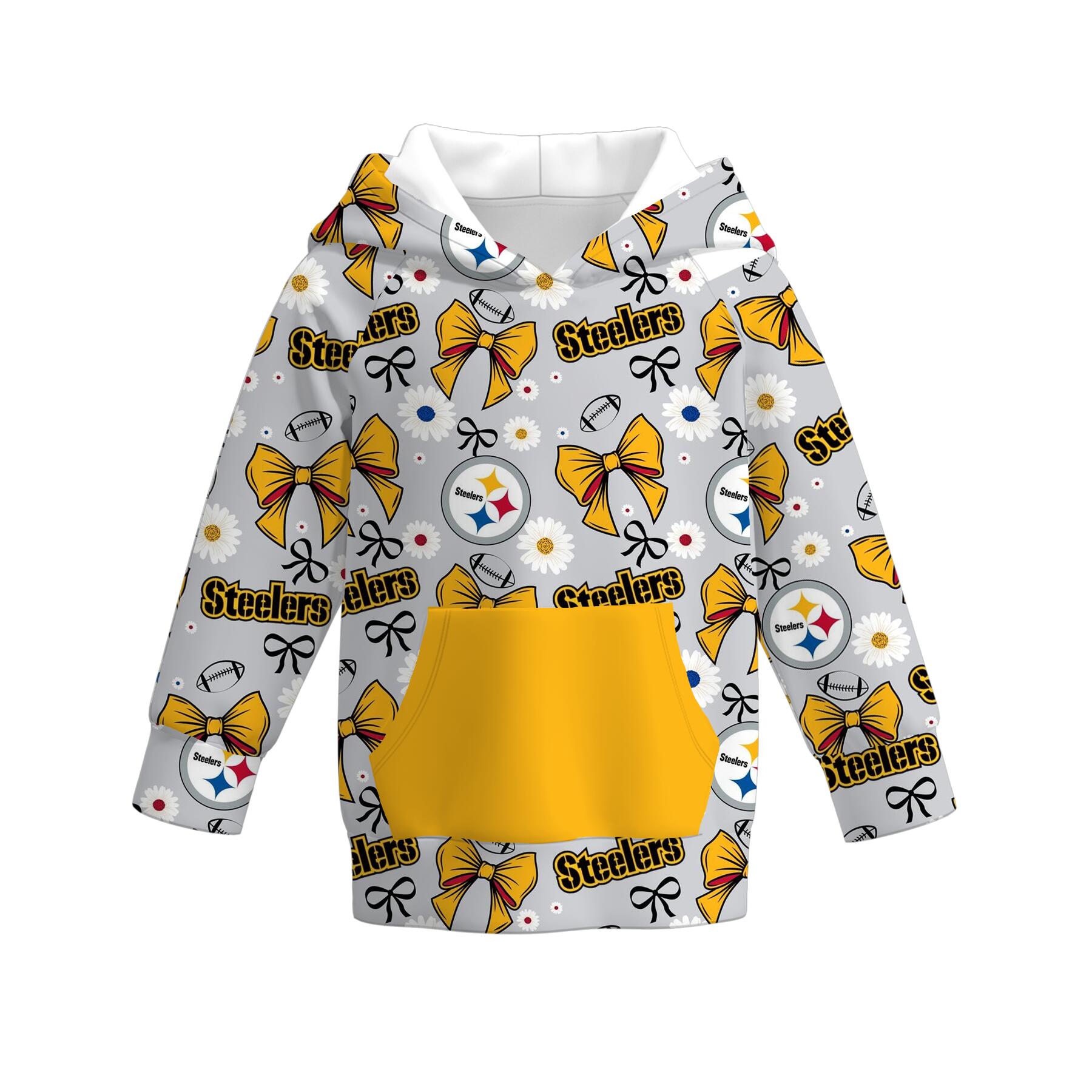 (Pre Order)Family Football Print Dress&Top