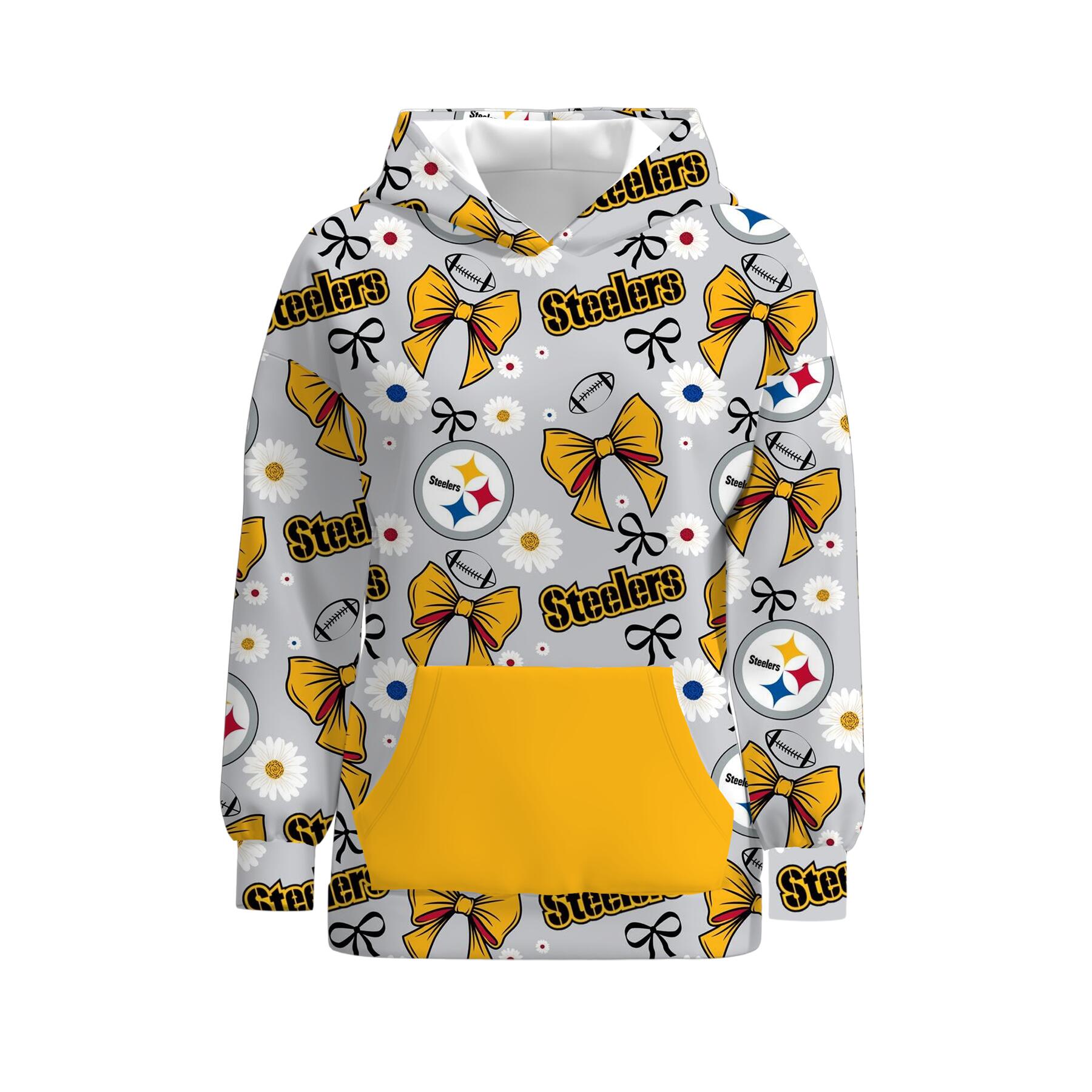 (Pre Order)Family Football Print Dress&Top