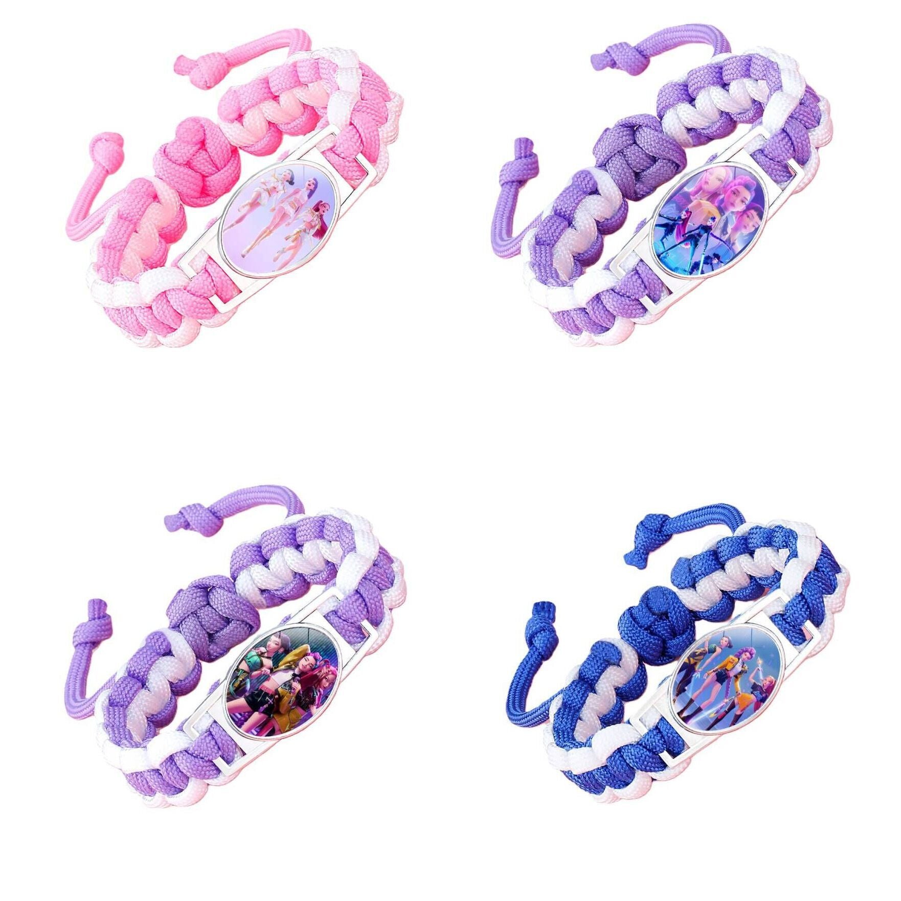 (Pre Order)Movie Character Woven Bracelet