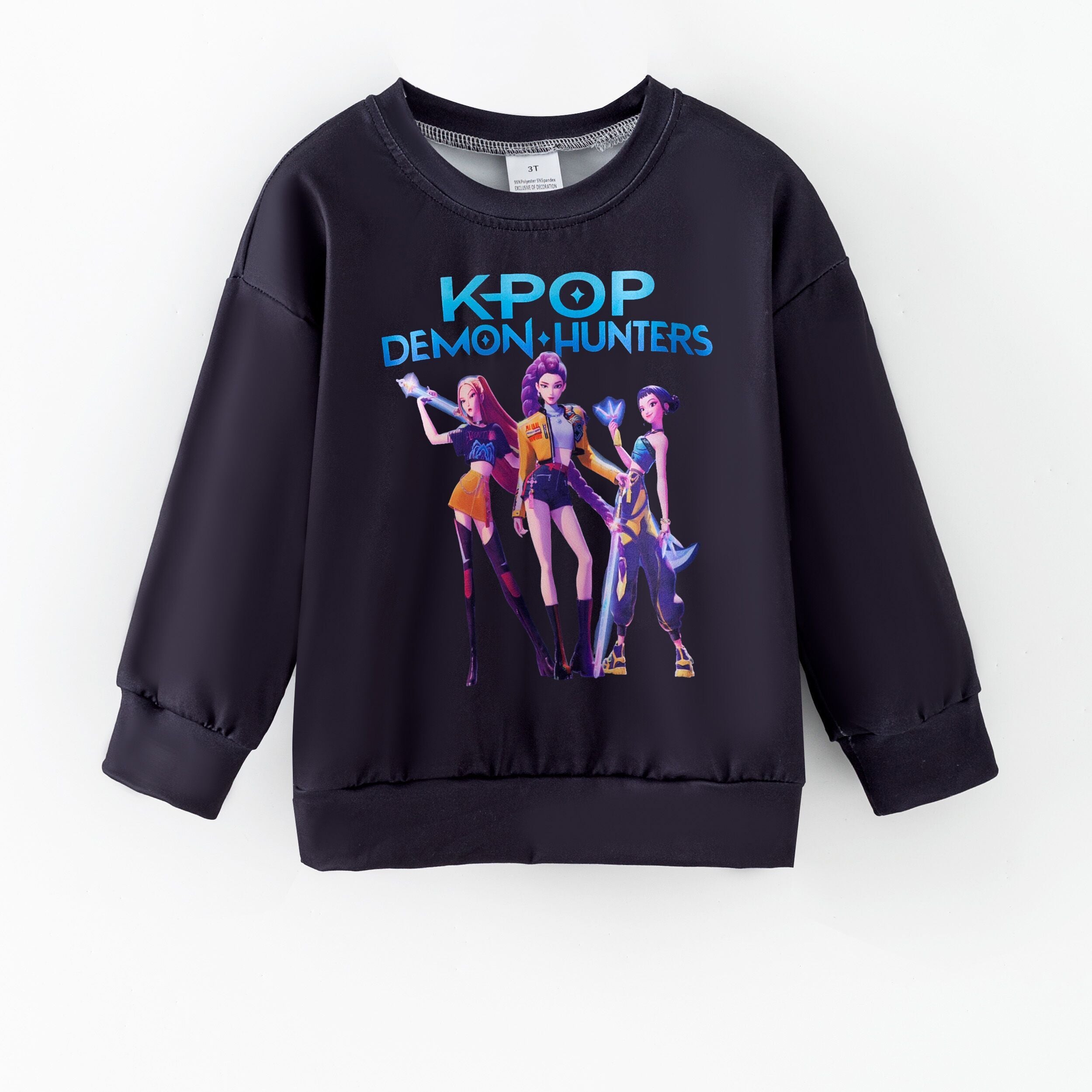 (Pre Order,Prepack Zone)Girls Movie Character Print Sweatshirt(Mix Size)