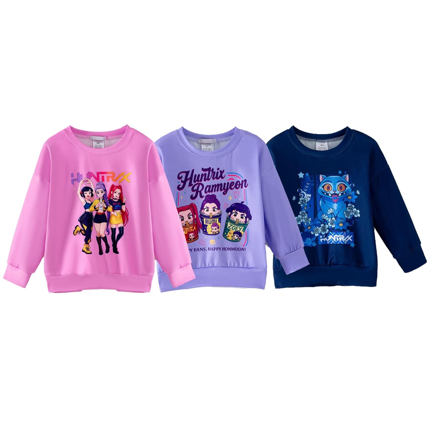 (Pre Order,Prepack Zone)Girls Movie Character Print Top(Mix Size)