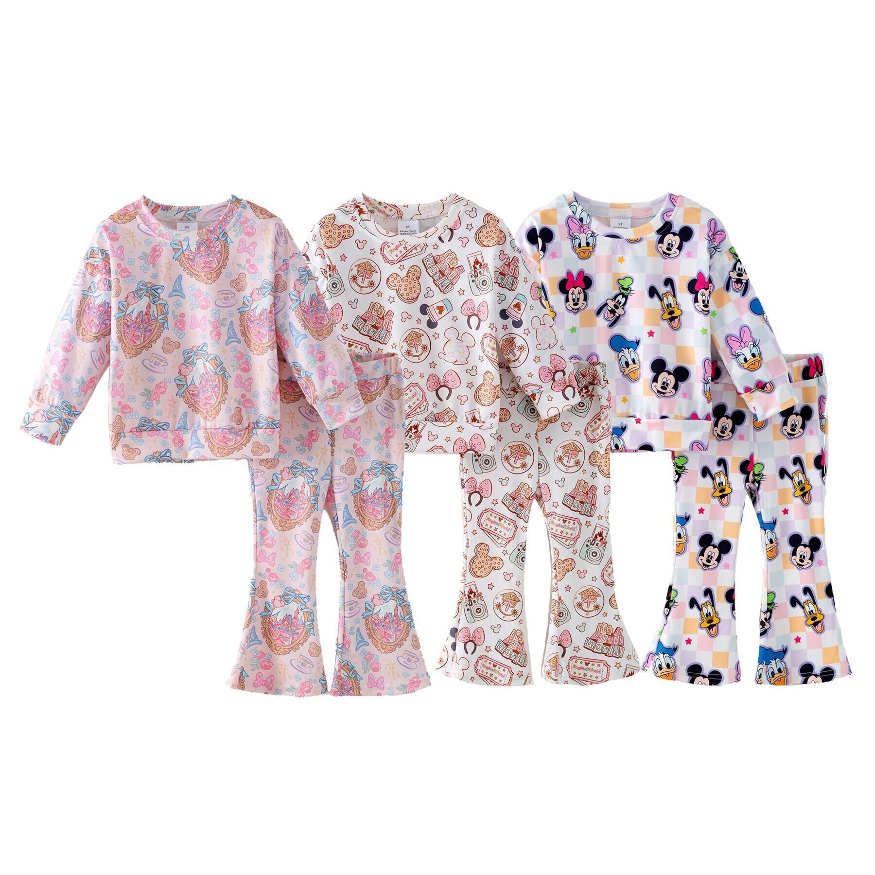 (Pre Order,Prepack Zone)Girls Spring&Summer Print Set(Mix Size)