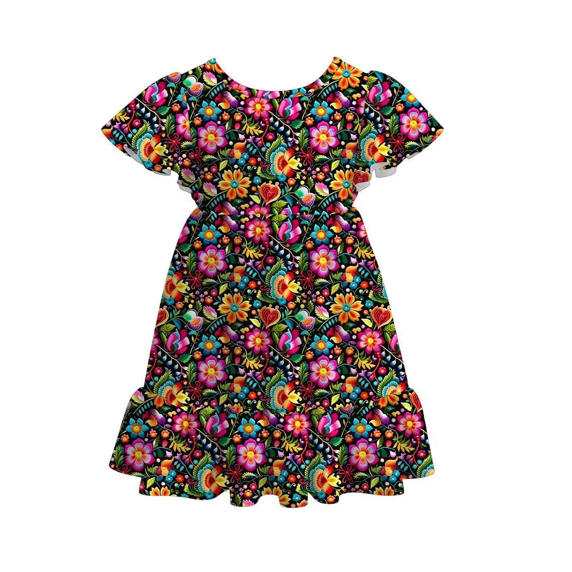 (Pre Order)Girls Spring&Summer Print Shorts Set&Dress