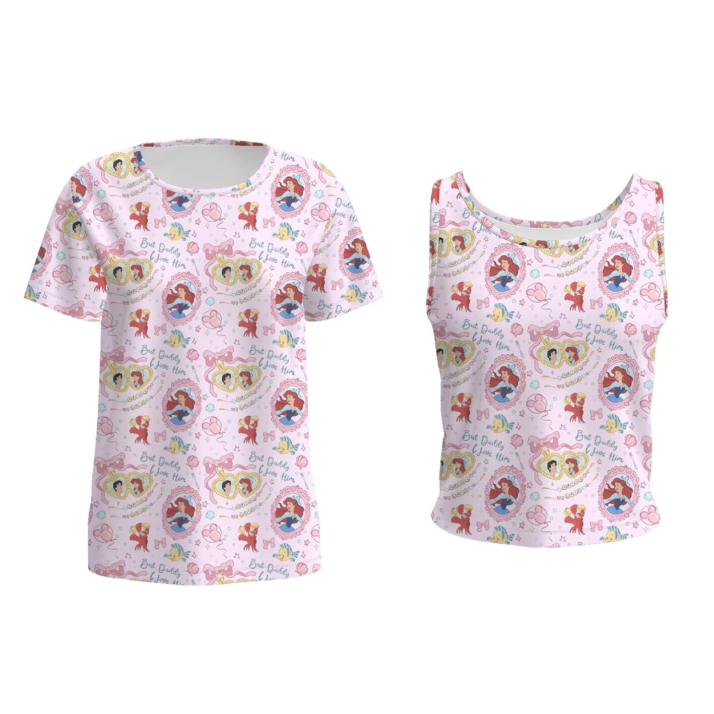 (Pre Order)Adults Summer Princess Print Top