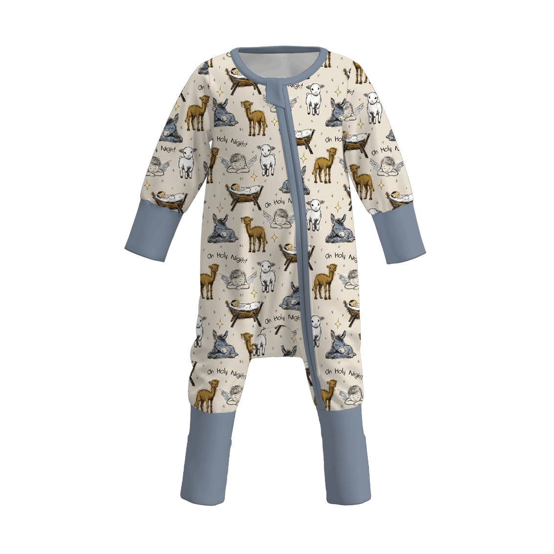 (Pre Order)Toddler Boys Fall Animal Print Romper
