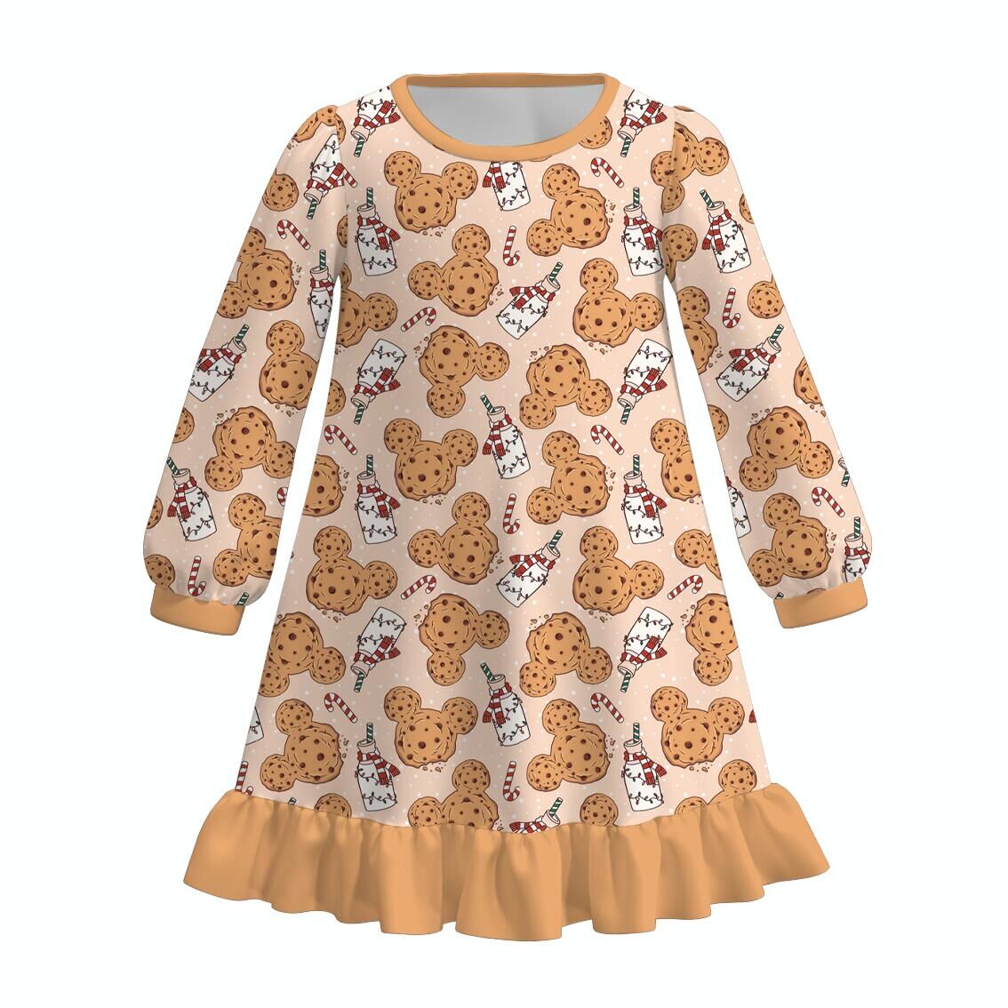 (Weekly Pre-Order)Family Christmas Gingerbread Print Pajamas(Ends 9.27)
