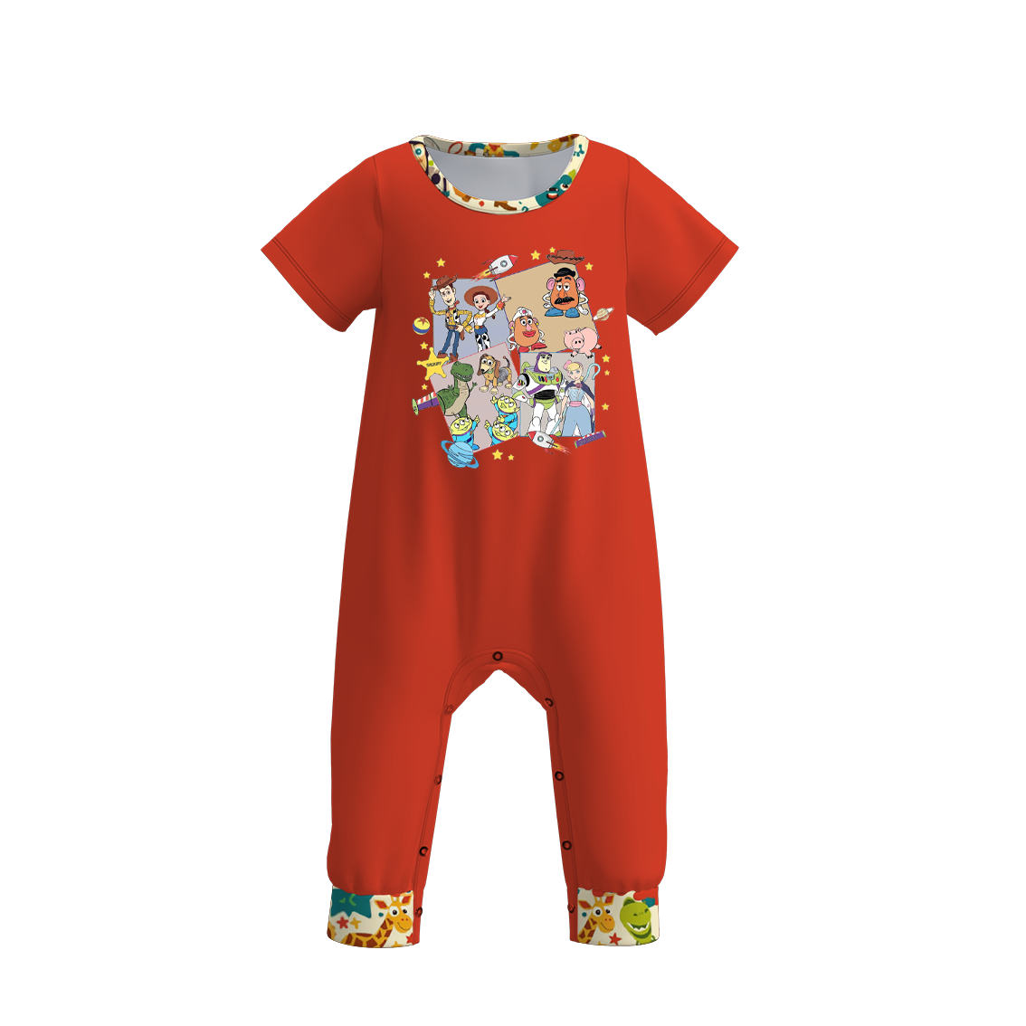 (Pre Order)Boys Summer Toy Story Print Romper