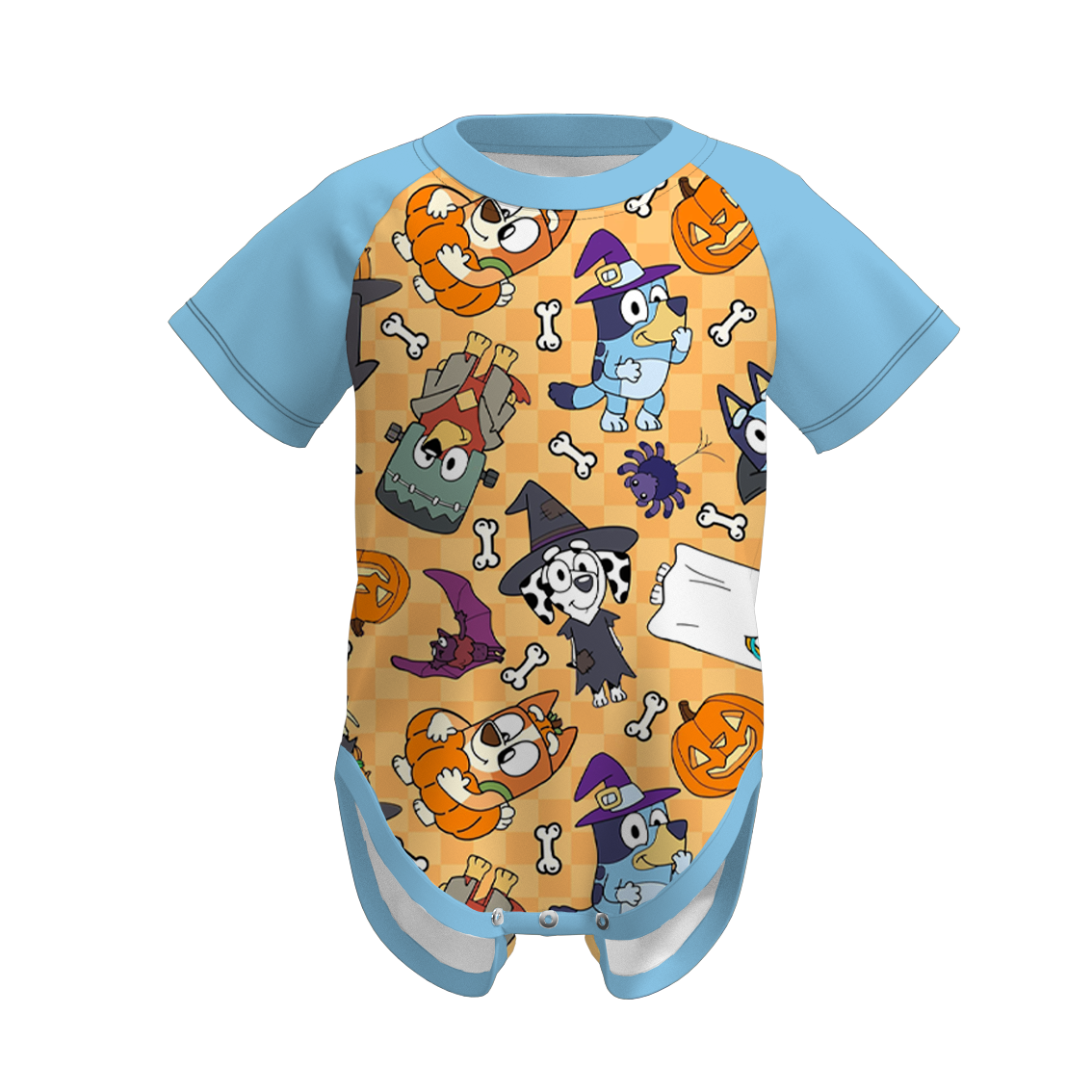 (Pre Order)Baby Boys Halloween Print Romper