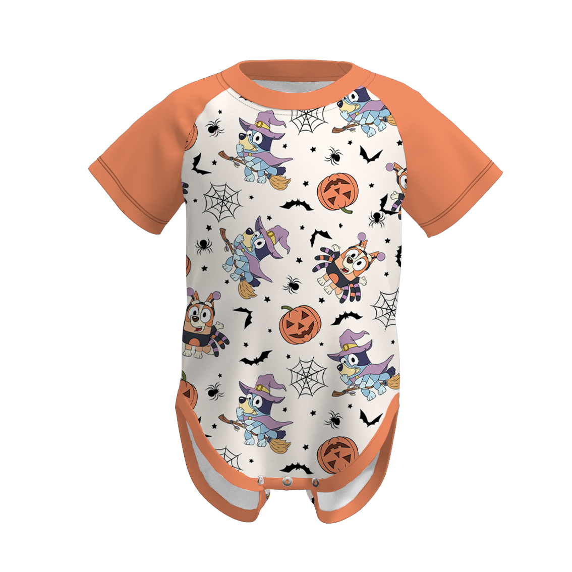 (Pre Order)Baby Boys Halloween Print Romper