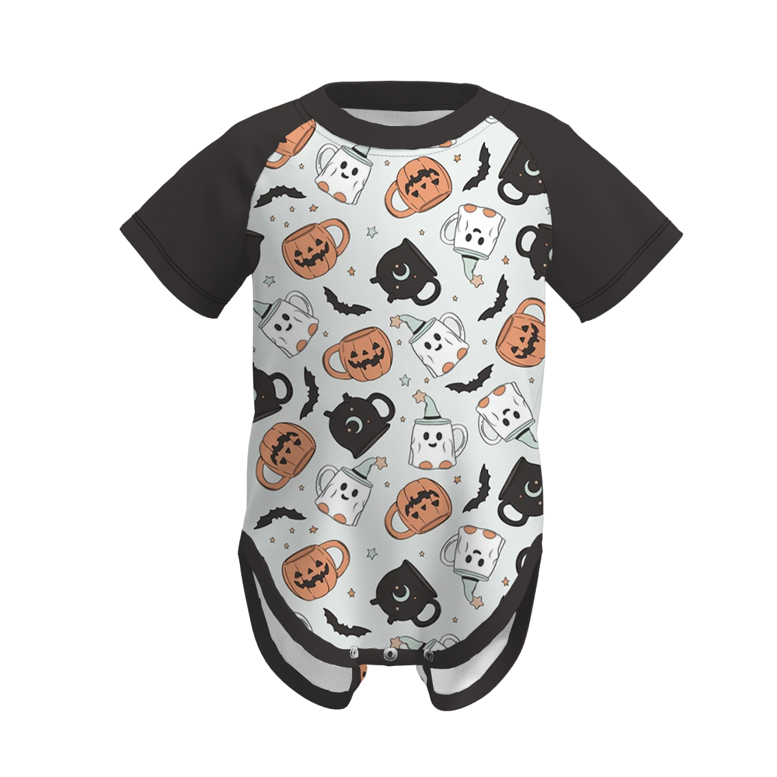 (Pre Order)Baby Boys Halloween Print Romper