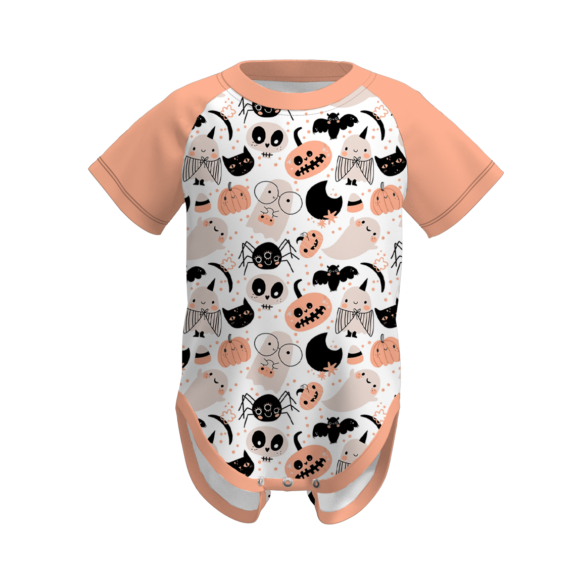 (Pre Order)Baby Boys Halloween Print Romper