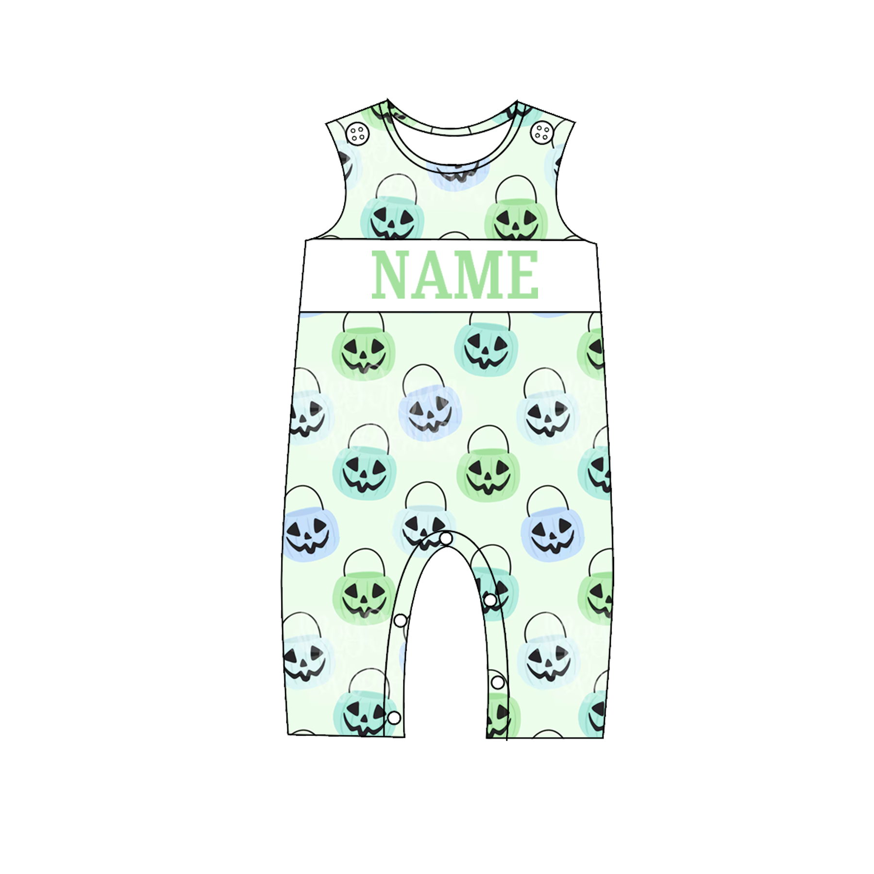 (Pre Order)Siblings Halloween Embroidery Smocked Dress,Set&Romper