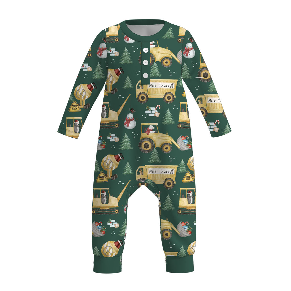 (Pre Order)Toddler Boys Fall Print Romper