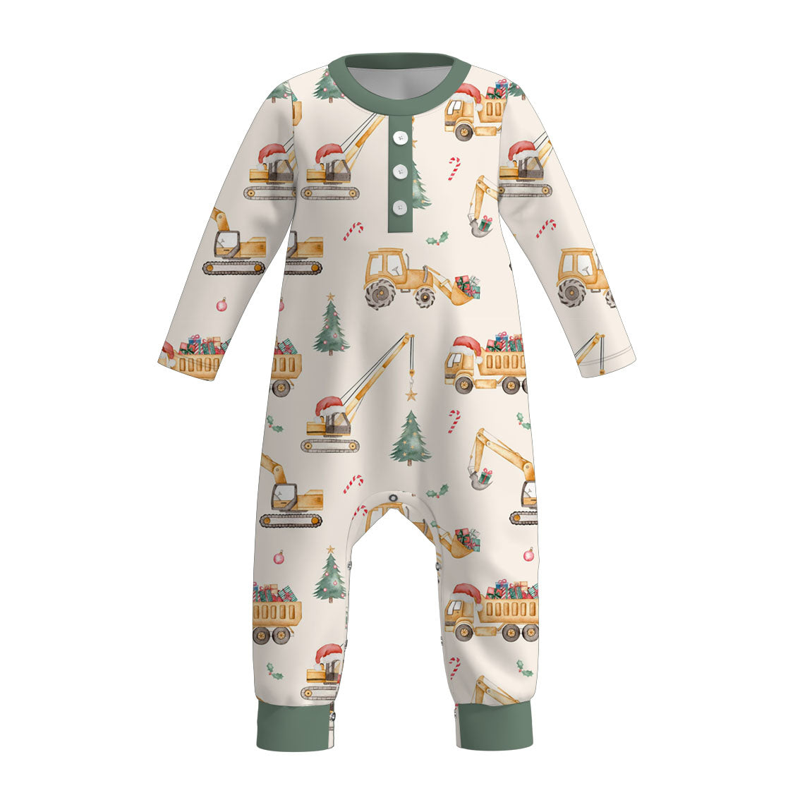 (Pre Order)Toddler Boys Fall Print Romper