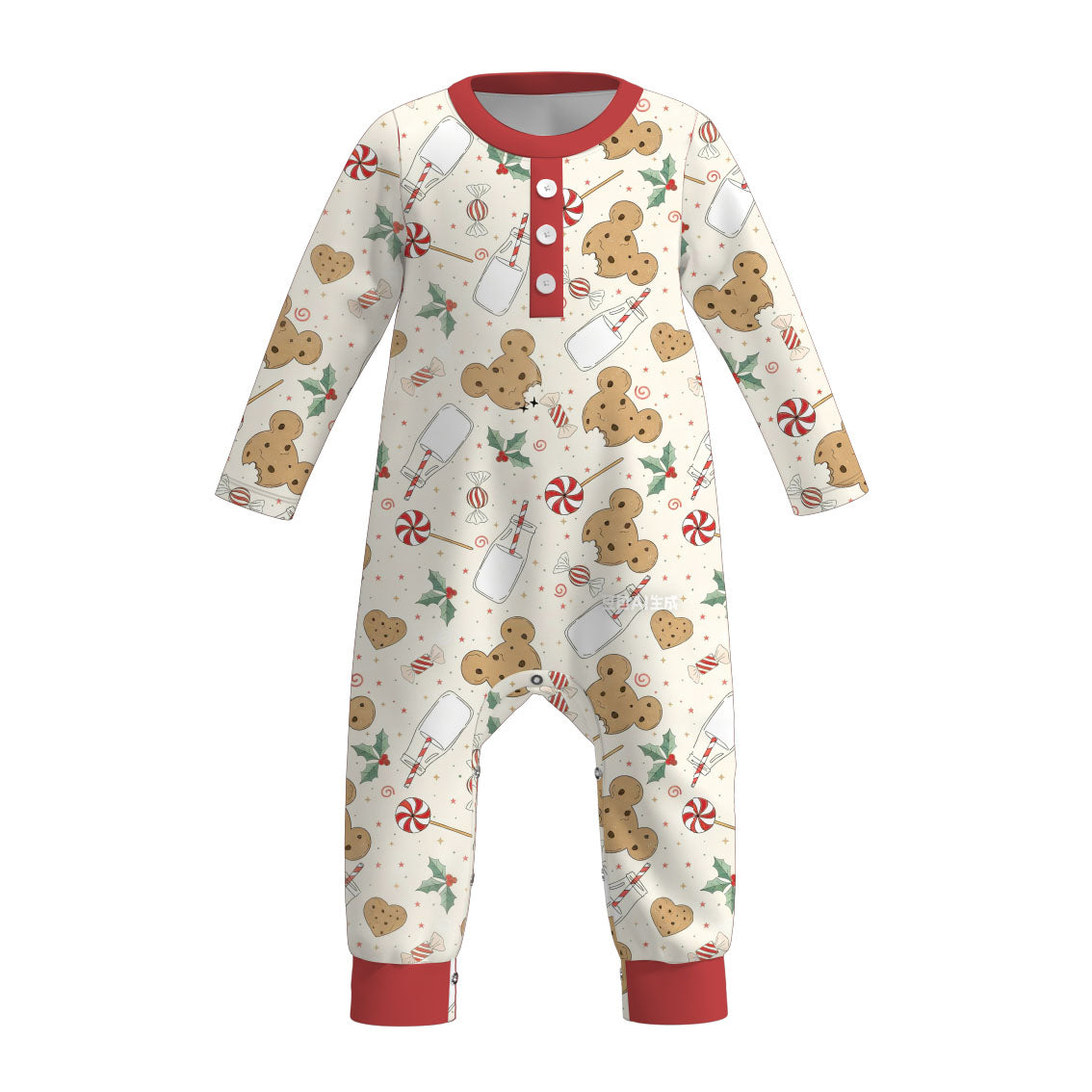 (Pre Order)Toddler Boys Fall Print Romper