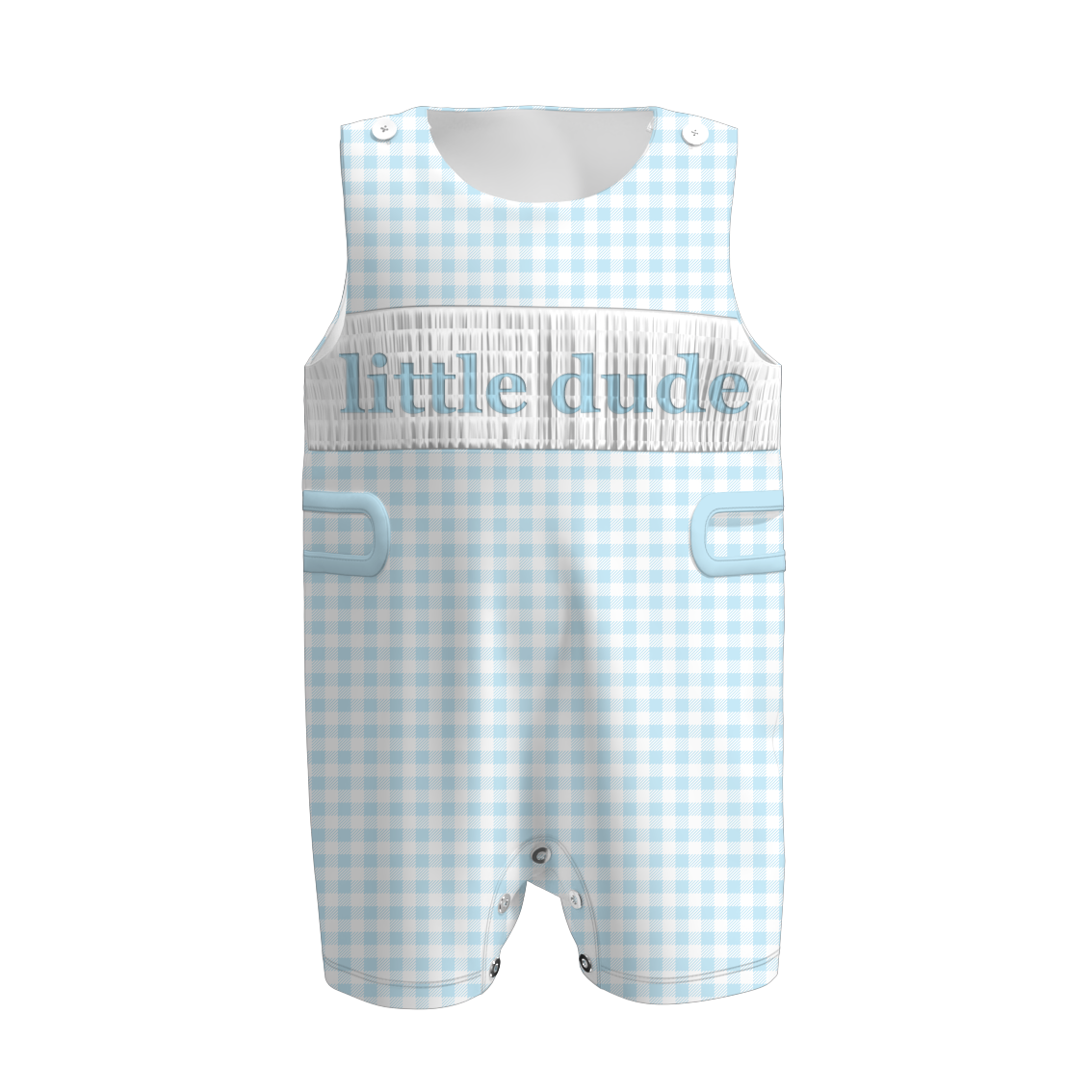 (Pre Order)Siblings Spring Bow Embroidery Smocked Dress&Romper