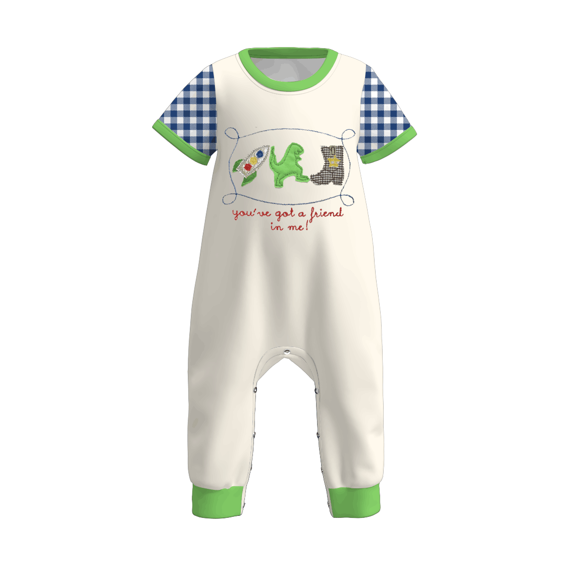 (Pre Order)Boys Spring&Summer Applique Outfit Set&Romper