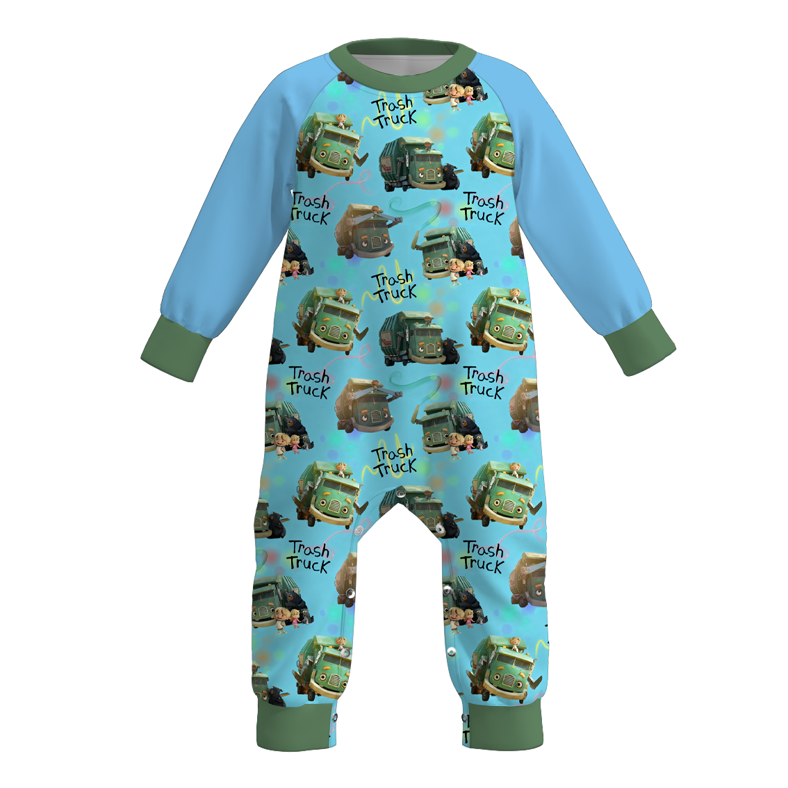 (Pre Order)Toddler Boys Spring&Summer Cartoon Print Romper