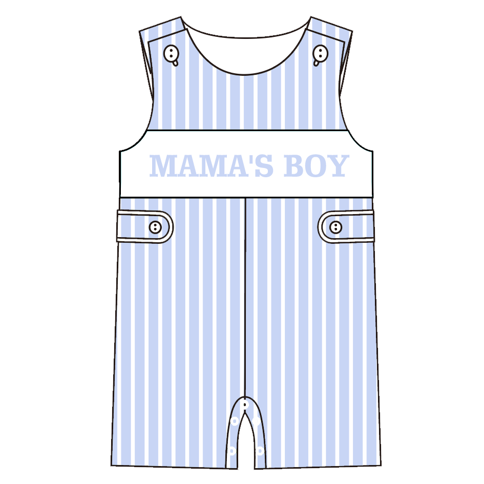 (Pre Order)Siblings Mother's Day Embroidery Smocked Dress,Set&Romper