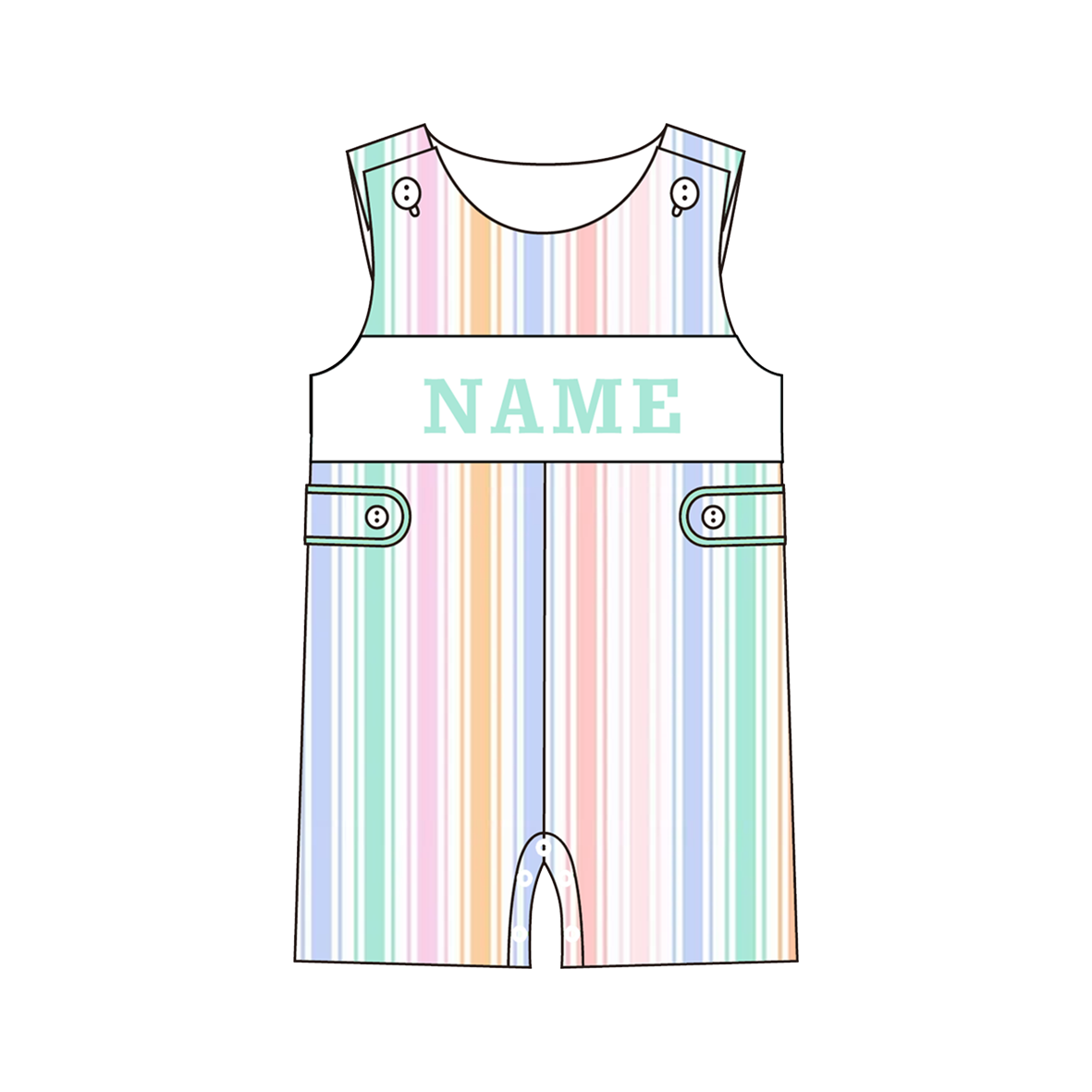 (Pre Order)Siblings Spring&Summer Bow Embroidery Smocked Dress,Set&Romper