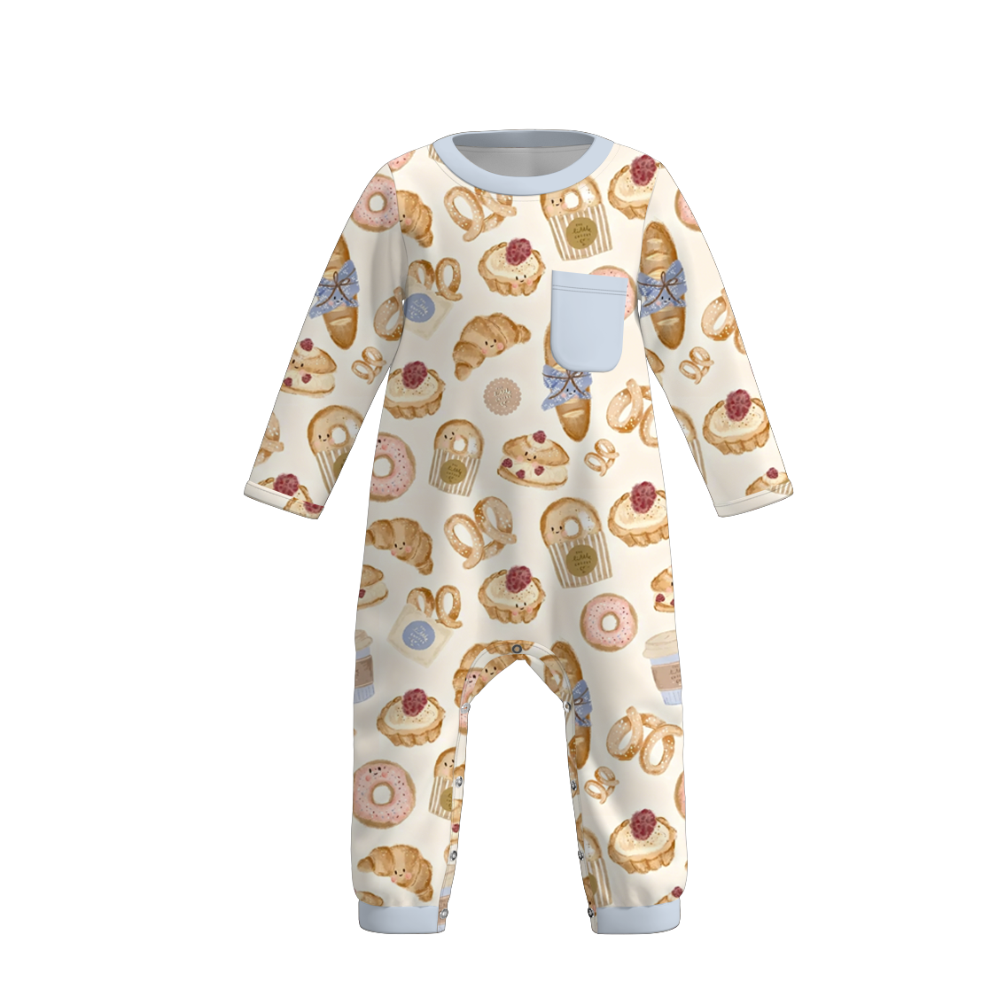 (Pre Order+Prepack Zone)Siblings Fall Dessert Print Dress,Set,Pants&Romper