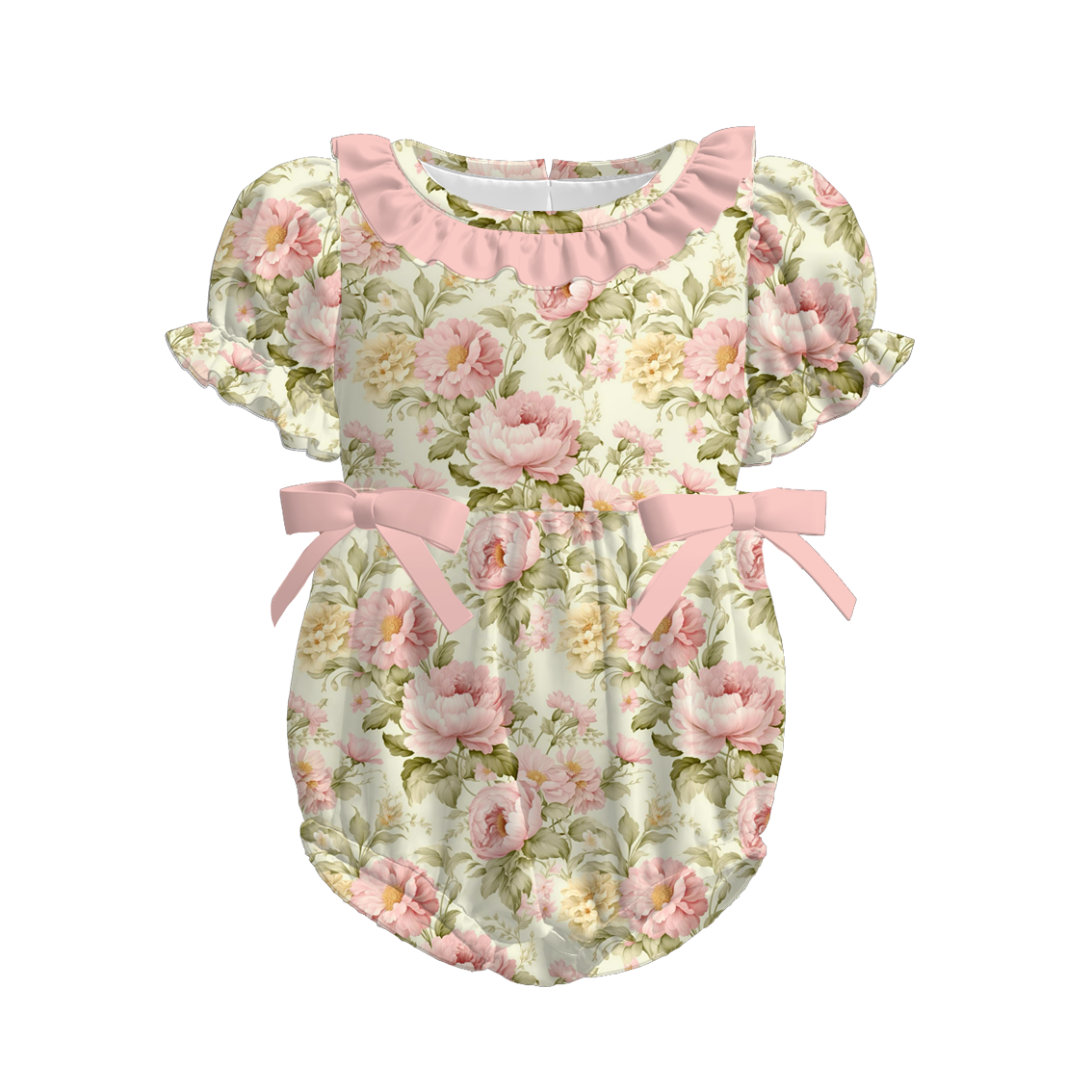 (Pre Order)Mommy and Me Summer Floral Print MAXI Dress,Set&Romper