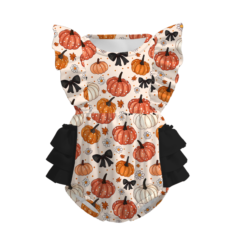 (Pre Order)Family Halloween Cartoon Print Dress,Set,Pajamas&Romper