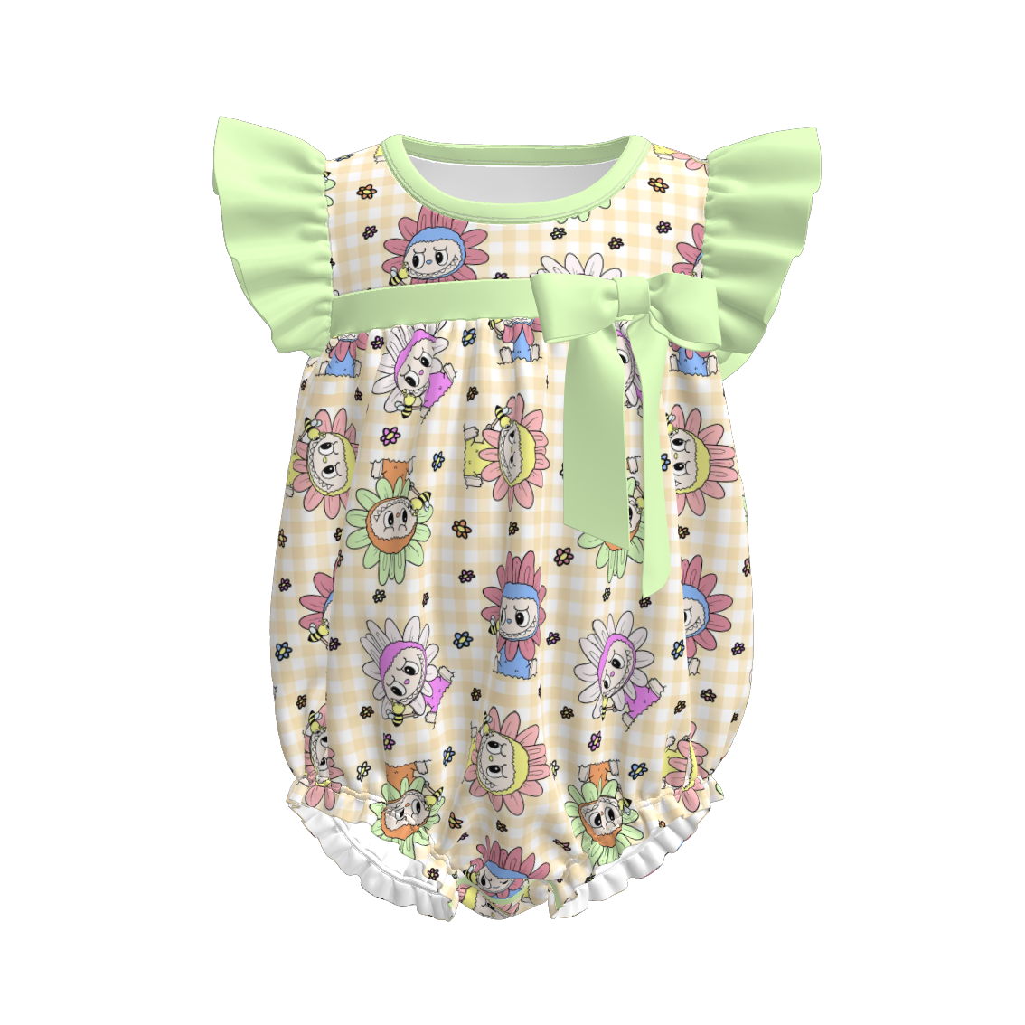 (Pre Order)Family Spring&Summer Print Dress,Set,Pajamas&Romper